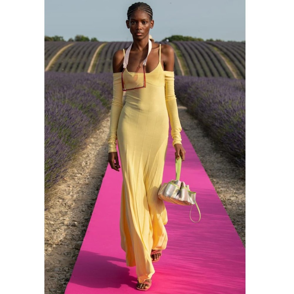 SOLD BNWT Jacquemus La Robe Maille Valensole - Picture 2 of 8